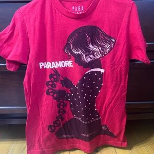 paramore womens shirt emo hot topic